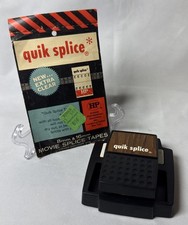 Quik Splice 8 mm 16 mm Movie Splice Tapes And Splicer