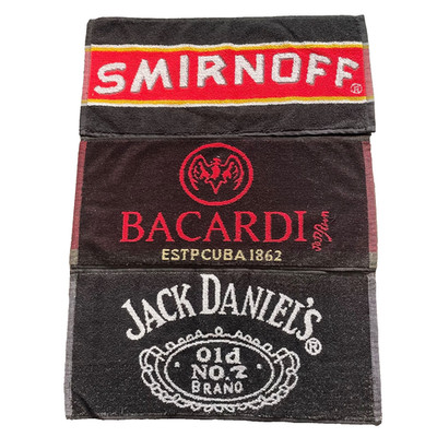 Bar Bier Handtücher 3 Baumwollmatten Neu Handelsqualität auch gut für Golf & Angeln