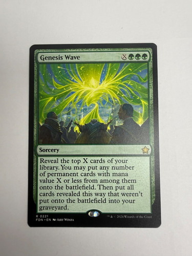 MTG Genesis Wave #221 Foundations FDN Rare Non-Foil Near Mint