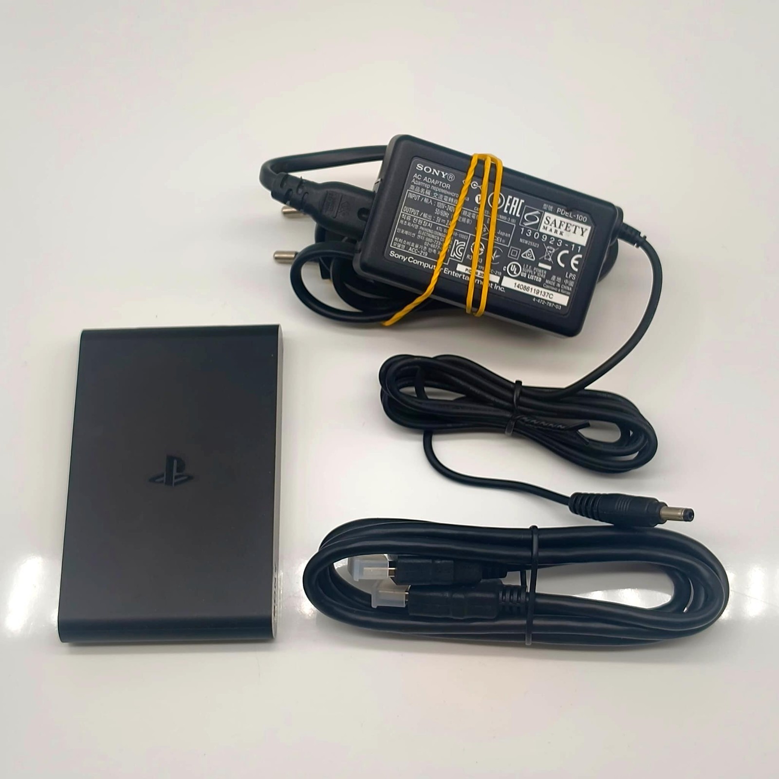 SONY PLAYSTATION TV VTE-1016 BLACK / NERA + ALIMENTATORE + CAVO HDMI - TESTATO