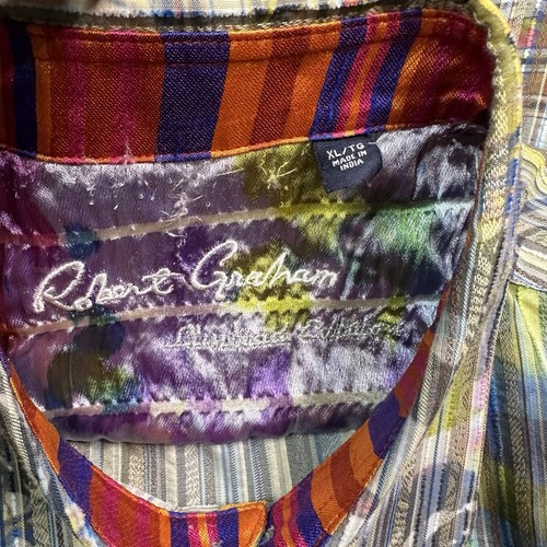 Robert Graham Pallino Limited Edition Shirt Mens XL Space Planets 380/591 READ** - Bild 11 von 18