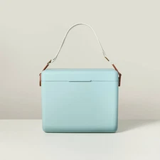 Hard-Sided 16can/11qt Portable Cooler Light Blue - Hearth & Hand with Magnolia