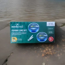 Fishing Line Set-2 spools Of Fishing Line Different Length+line Snip Trout Perch