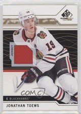 2018-19 Upper Deck SP Game Used Gold Jersey Jonathan Toews #50 q2b
