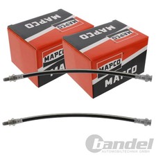 2X MAPCO BREMSSCHLÄUCHE HINTEN passend für SMART CABRIO CITY-COUPE CROSSBLADE FO