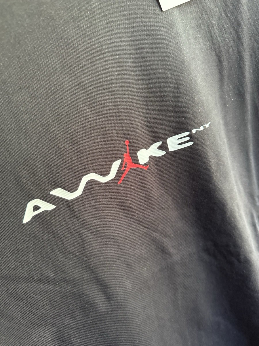 Awake NY x Jordan 5 Borough Tee Black Mens XL BRAND NEW IN
