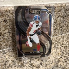 Panini 2024 Select Malik Nabers #116 Rookie New York Giants Premier Level