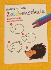 Meine große Zeichenschule: Schritt für Schritt zum Zeichenkünstler [Gebundene Au