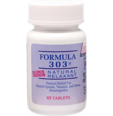 Dee CEE Labs Formula 303 Maximum Strength Tablets, 45 Tablets; All-Natural co...