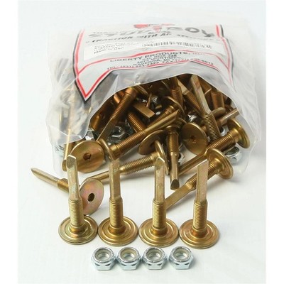 SNOWMOBILE Stud Boy 1.625 in. Gold Assassins Push-Through Drag Studs  - 2466-P2