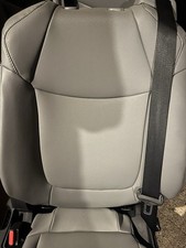 2021 - 2026 Toyota Sienna Seat Back Cushion Second Row Left Driver Gray Leather 2021 - 2026 Toyota Sienna Seat Back Cushion Second Row Left Driver Gray Leather