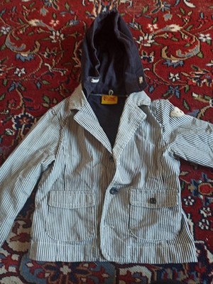 Steiff Maritime Jacke mit Kapuze Gr. 98