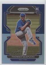2022 Panini Prizm Tier II Blue & Carolina Blue Prizm Thomas Szapucki #122 17o2