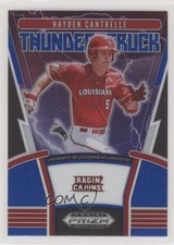 2020 Panini Prizm Draft Picks Thunderstruck Blue Hayden Cantrelle #TH-6 a2v