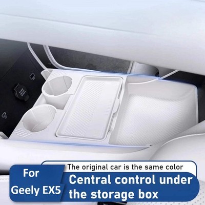 For Geely EX5 Central Control Storage Box Armrest Box Lower Storage Box Interior
