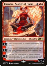 Chandra, Acolyte of Flame -Foil Near Mint MTG Promo Pack: Core Set 2020