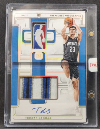 Tristan da Silva #10 2024 Panini National Treasures Retro 2007 Patch Autograph card
