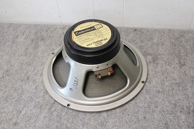 Vintage 70's Celestion G12M 8-ohm Blackback Guitar Speaker 55hz Original 444Cone