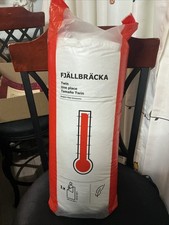 IKEA FJALLBRACKA WHITE TWIN DUVET/COMFORTER INSERT EXTRA WARM 704.587.45 NEW 