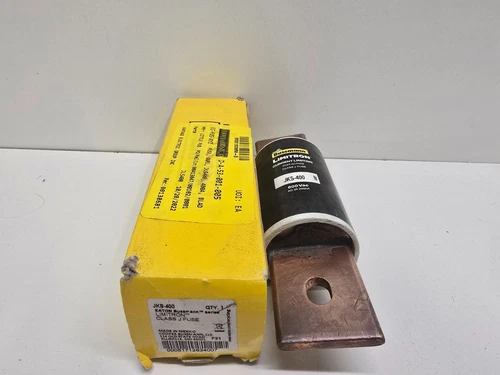 NEW IN BOX! COOPER BUSSMANN EATON 400A LIMITRON FAST ACTING FUSE JKS-400