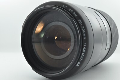 Minolta AF 75-300mm f4.5-5.6 D Telephoto Lens for Sony A-mount DSLR
