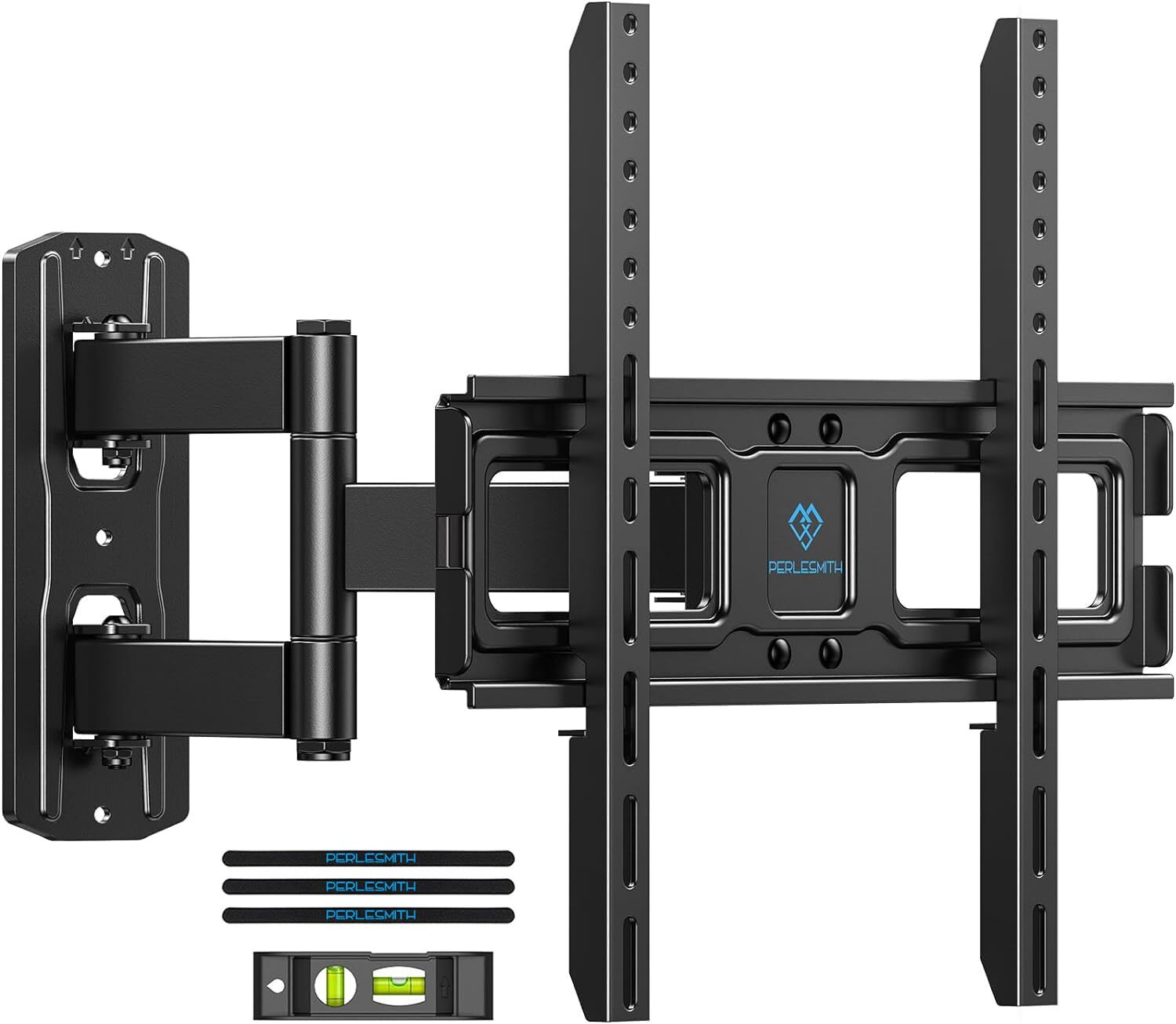 TV Wall Mount for 26–55 inch TVs up to 70 lbs, Full Motion TV Mount Bracket w...