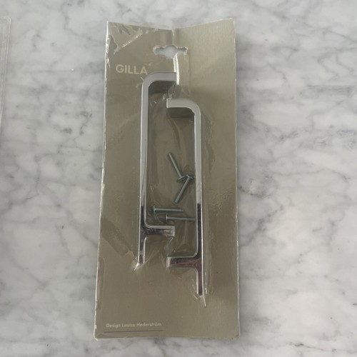 IKEA GILLA Long Drawer Pull Chrome New Discontinued 300.856.58 - Picture 2 of 5