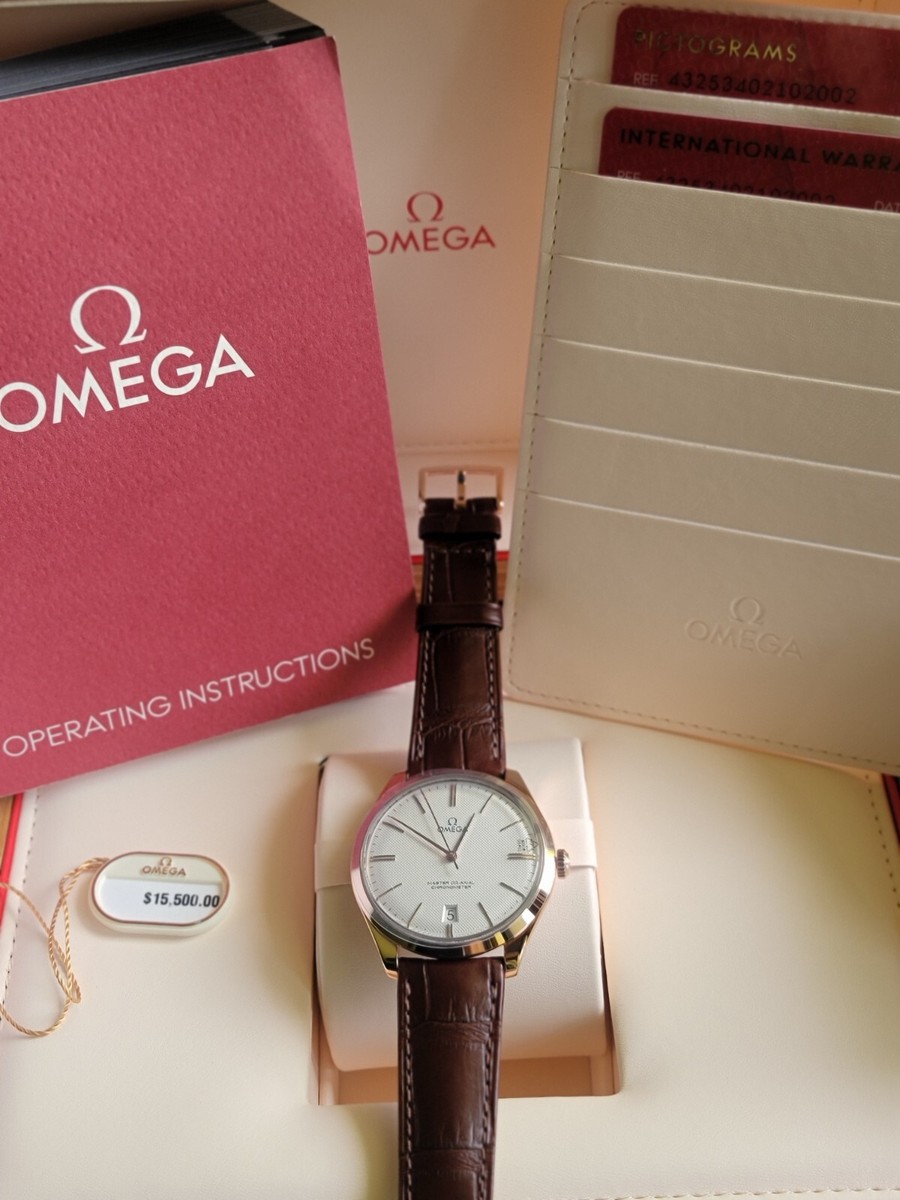 OMEGA De Ville Tresor 18k 40mm - 432.53.40.21.02.002 Unworn OMEGA De Ville Tresor 18k 40mm - 432.53.40.21.02.002 Unworn