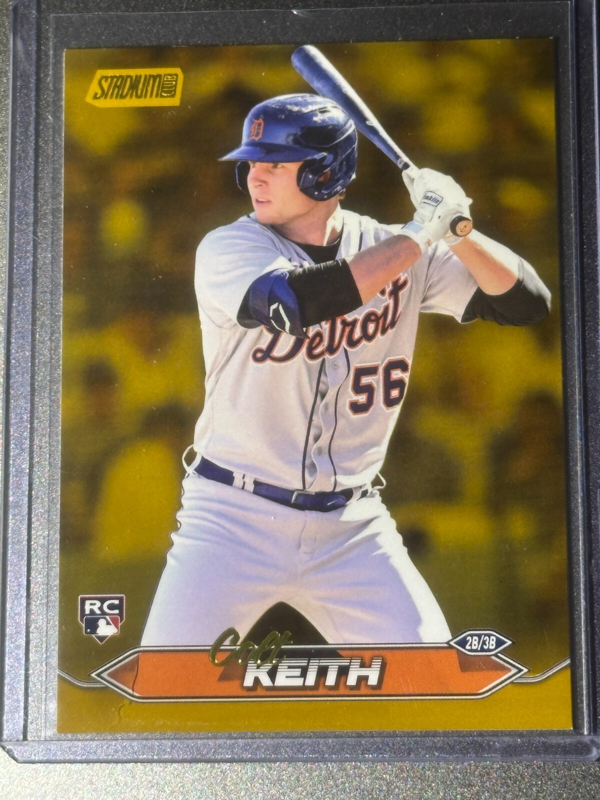 2024 Topps Stadium Club Colt Keith Rookie SP #36 Gold Foil