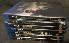 LOT OF 7 HARRY POTTER BLU RAY BLURAY DVD DVDS DD