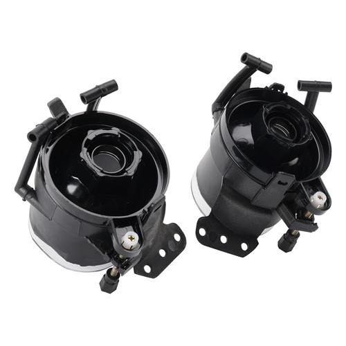 Pair Front Bumper Fog Light Lamp Bulb Housing For BMW E60 5-Series 2004-2007 AU - Picture 6 of 10