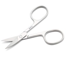 Nail Scissors Curved For Nails & Cuticle Cutting, Extra Sharp Nail Scissors | UK