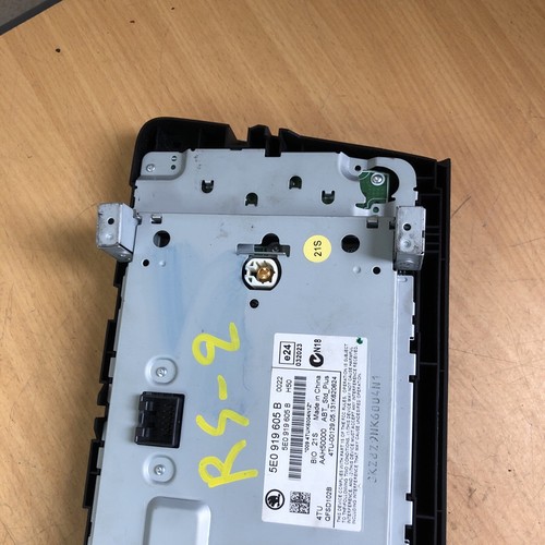 2013-2016 SKODA OCTAVIA MK3 RADIO STEREO DISPLAY SCREEN 5E0919605B - Picture 8 of 8