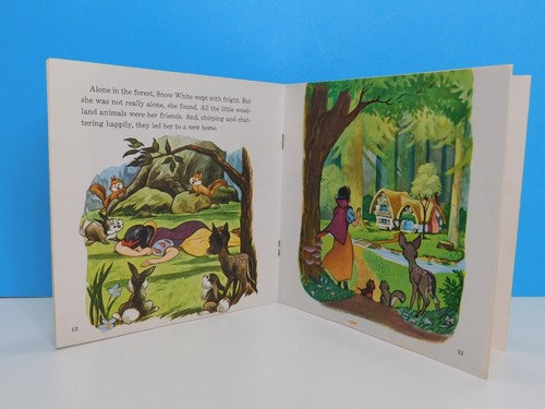 Disney Snow White Seven Dwarfs & Peter Pan - Books & Cassette Tape Read-Along - Picture 7 of 23