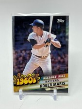 2020 Topps Baseball Roger Maris Decades Best 1960's Card #DBC-30