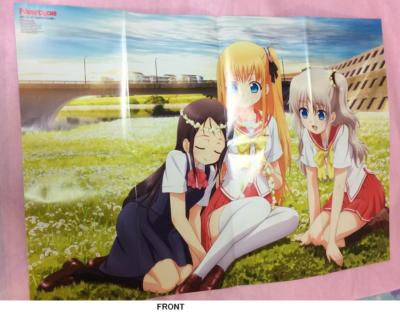 Charlotte Nao Yusa Ayumi FREE! Starting Days Official BIG Poster