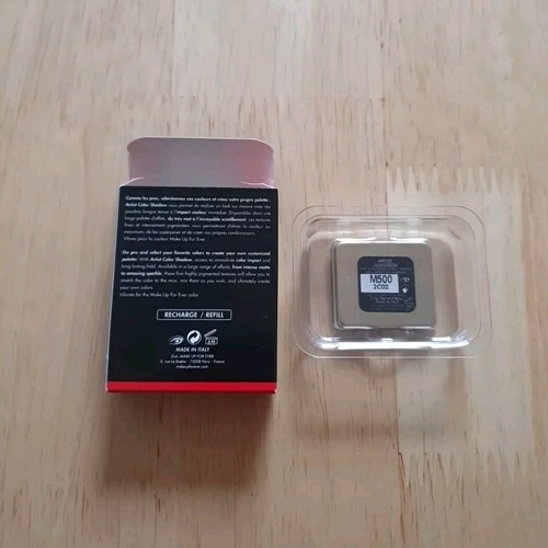 Make Up For Ever Artist Color Shadow eyeshadow 2.5g M500 Ivory refill BNIB - Picture 2 of 4
