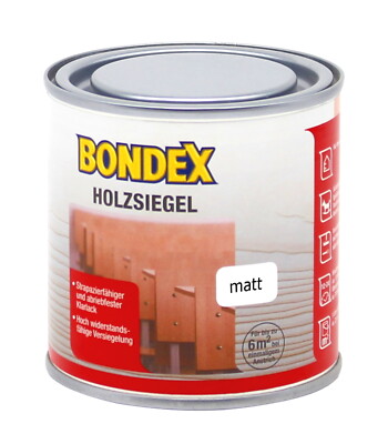 Bondex Holzsiegel matt 0,25L Klarlack Holz Siegel Kork ...