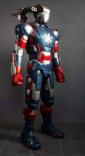IRON PATRIOT AVENGERS life size custom statue Finet SCULPTURE ARTS ironman