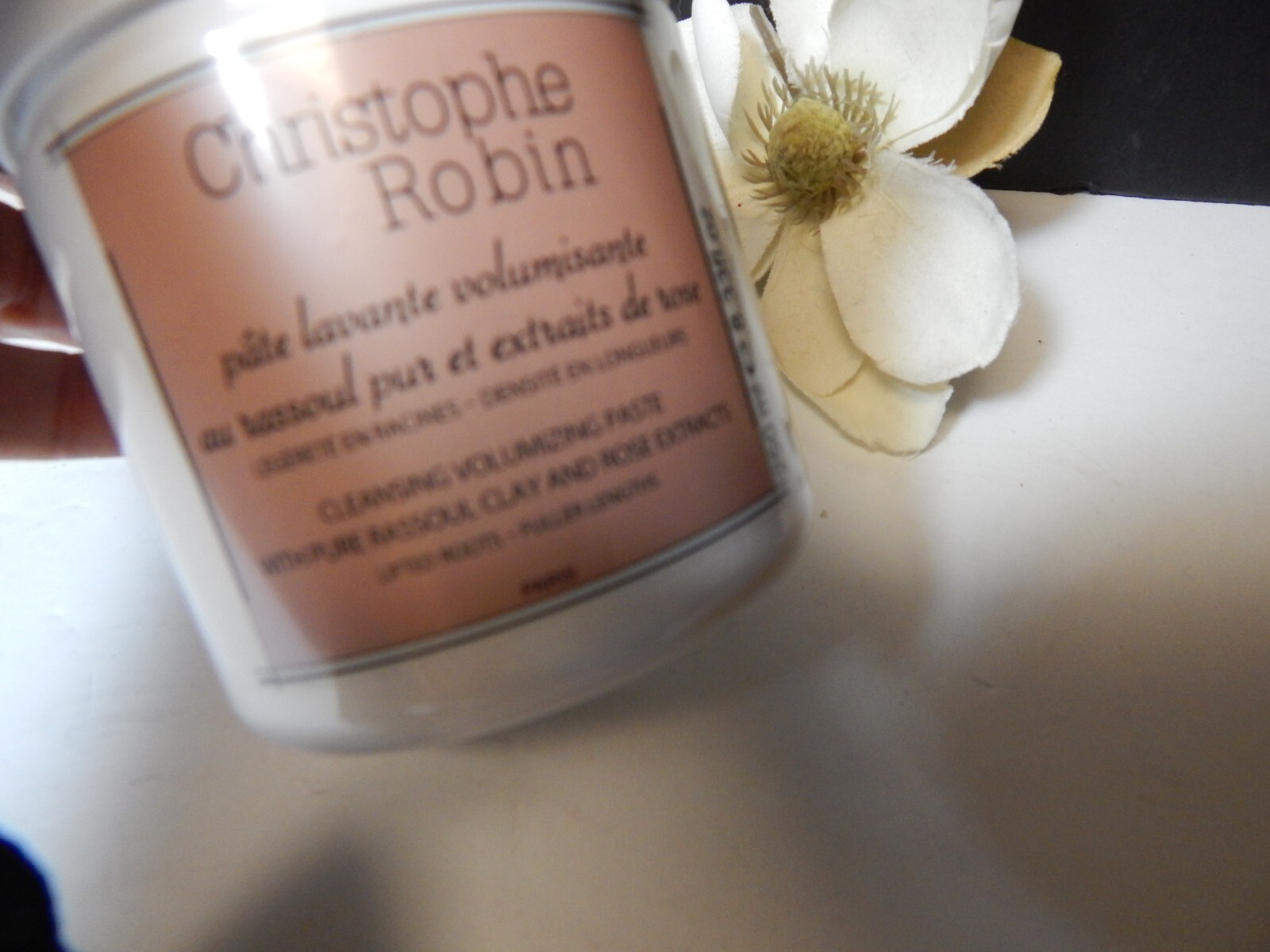 Christophe Robin +🎁 Hair Cleansing Volumizing Paste Clay Rose Extract 8.33 oz