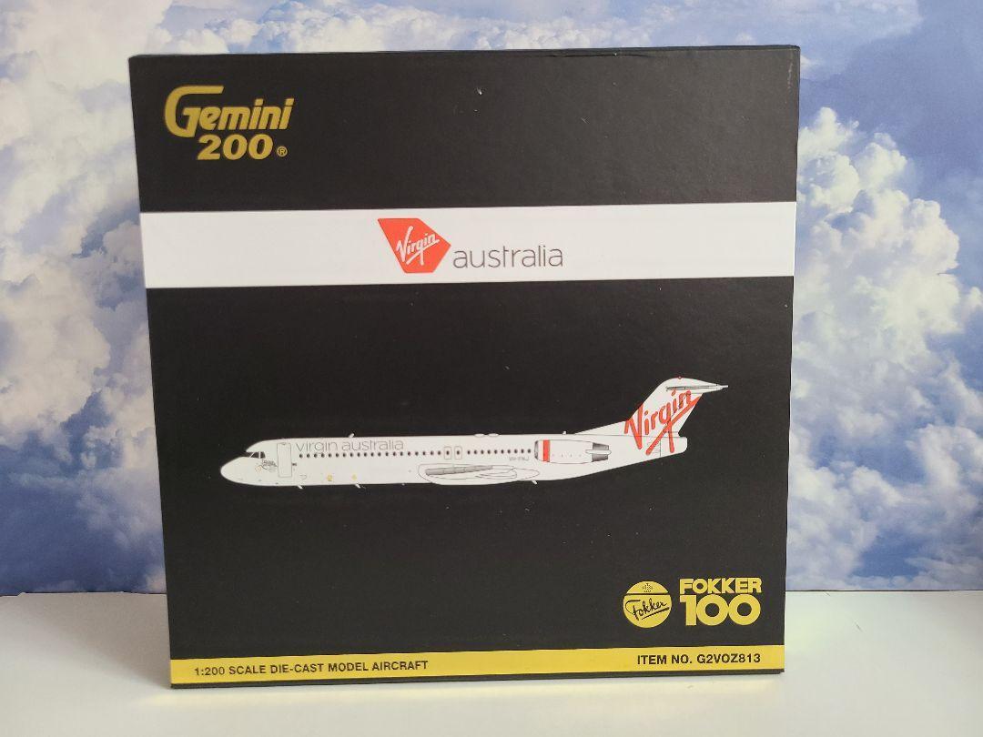 航空機・ヘリコプター Gemini 1/200 Fokker100 Virgin Australia