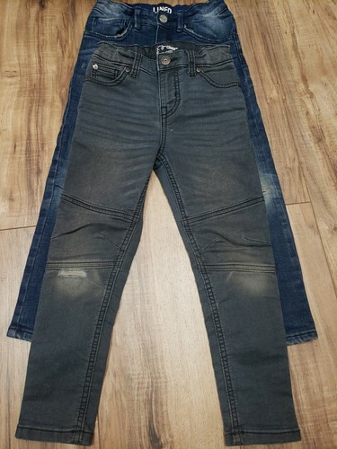 (Lot of 3) Boys Skinny Ripped Jeans (Size 4-6) H&M/Art Class - Picture 4 of 9