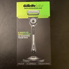 Gillette Labs with Exfoliating Bar Razor 1 Razor + 1 Razor Stand + 1 Cartridge