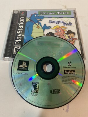 Dragon Tales: Dragon Seek (Sony Playstation 1, 2000) PS1 Complete TESTED
