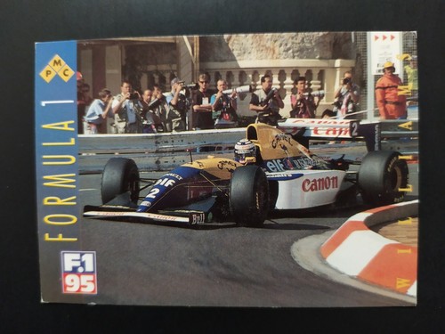 PIEMMECI FORMULA 1 ANNO 1995 TEAM WILLIAMS n. 103 NEW CARD - Imagen 2 de 2