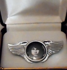 Doors Morrison Fire Me Love Rock Band Wing Live Concert Chapeau Veste Badge Pin Soleil