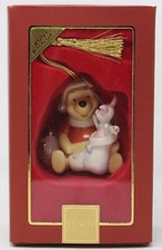 Lenox Disney Winnie The Pooh Piglet Stocking Surprise 2007 Annual Ornament
