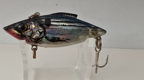 Bill Lewis Magnum Rat L Piège Sans Lèvres Crankbait Chrome Bleu 34 oz