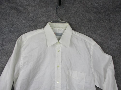 M Missoni Dress Shirt Mens 16 1/2 42 White Cotton French Cuff Pocket Collar - Picture 2 of 18