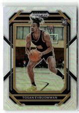 2023 Panini Prizm Draft Picks #11 Tosan Evbuomwan Silver
